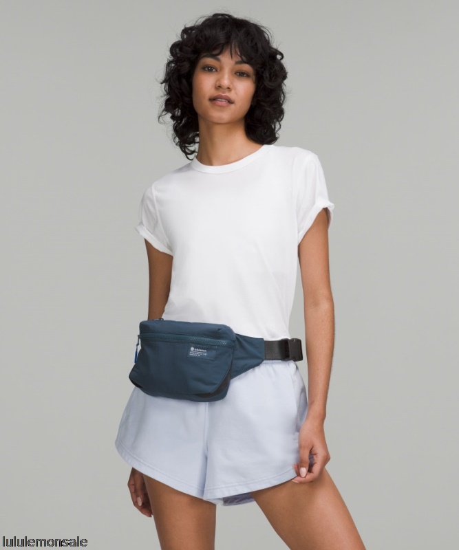 Lululemon Damen DELULU285 | Klare Linien Gürteltasche Iron Blue
